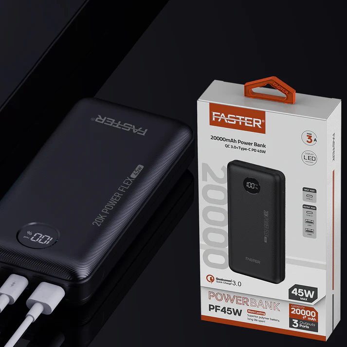 FASTER PD-30 Power Bank 30000 mAh